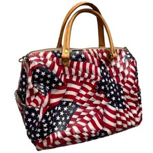 American flag purse handbag bag small red white blue 4th of July patriotic